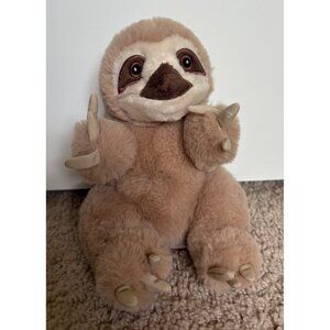Adventure Planet Sloth Soft Fuzzy Plush 8" Stuffed Animal Toy